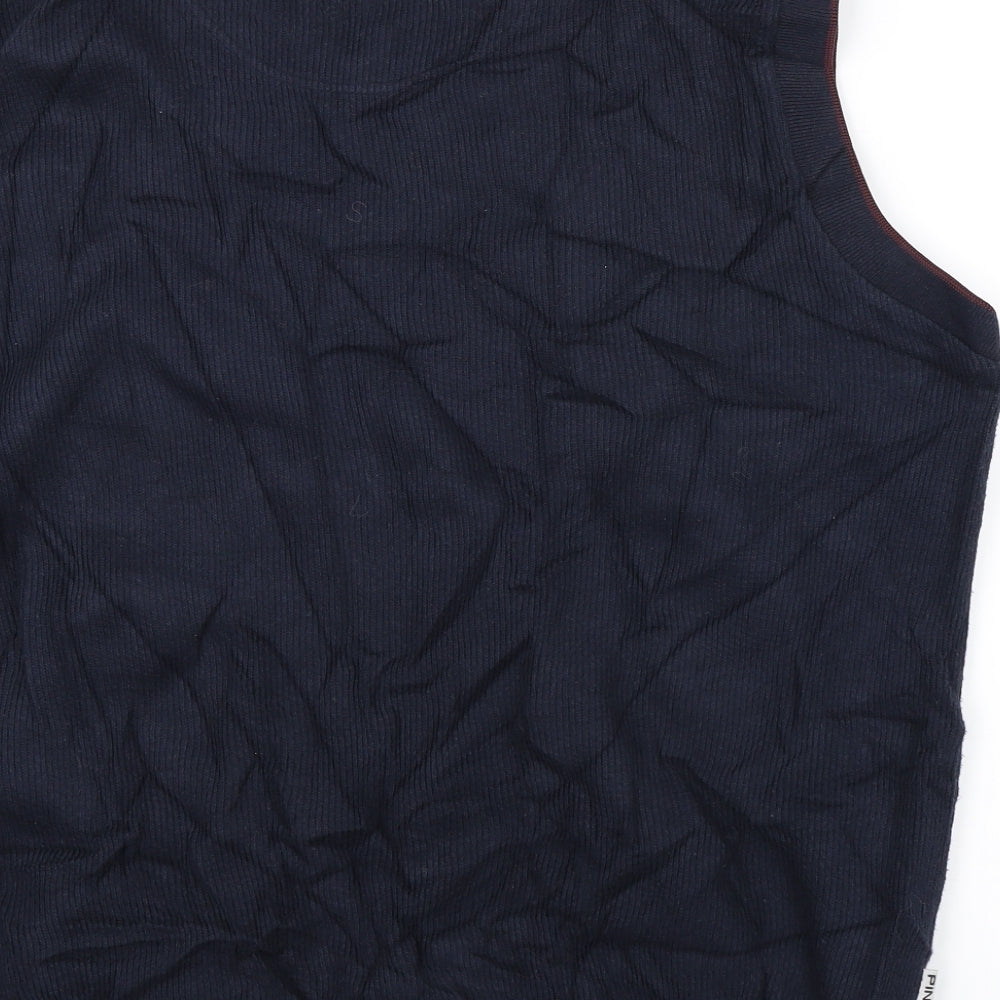 Ping Mens Blue  Knit Vest Jumper Size L