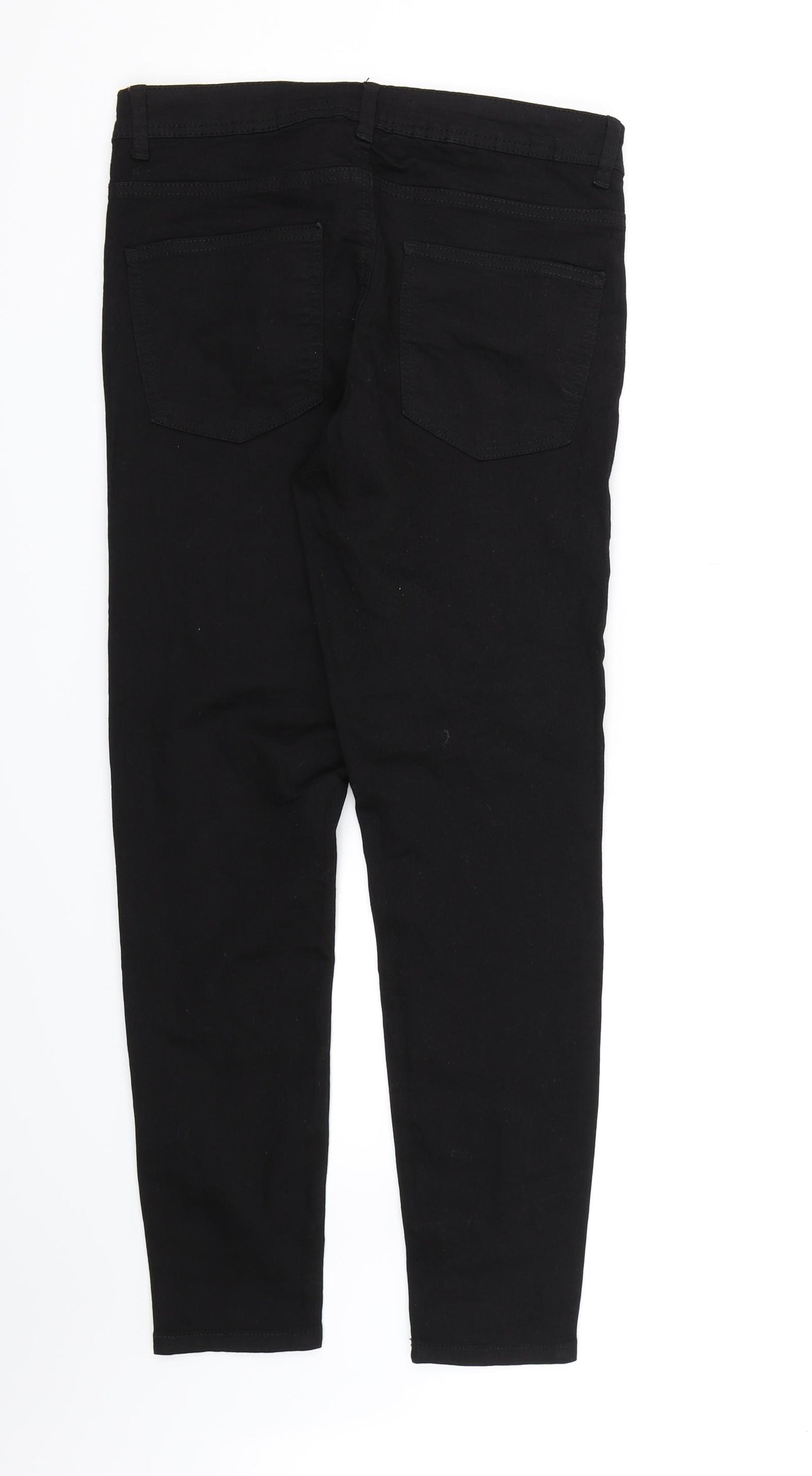 Denim CO. Womens Black  Denim Skinny Jeans Size 14 L28 in - Skinny Jeans