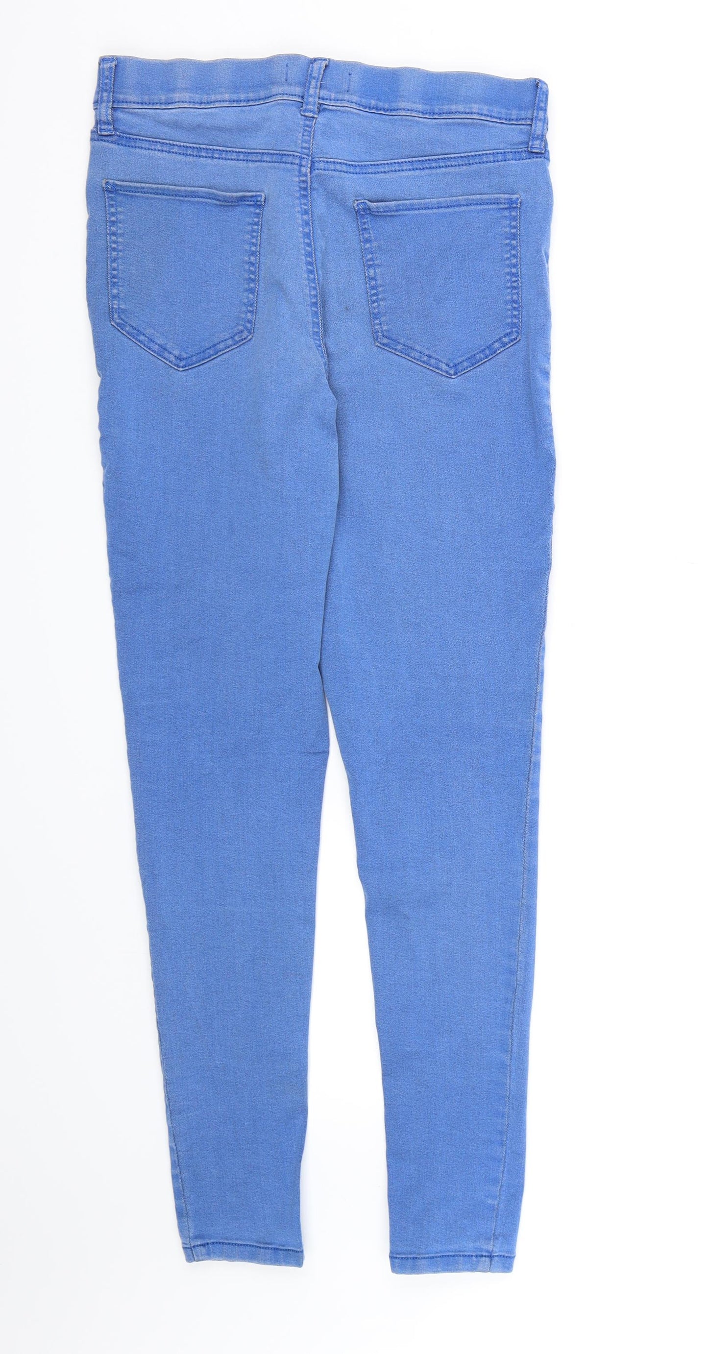 F&F Womens Blue  Denim Jegging Jeans Size 14 L28 in - Skinny Jeans