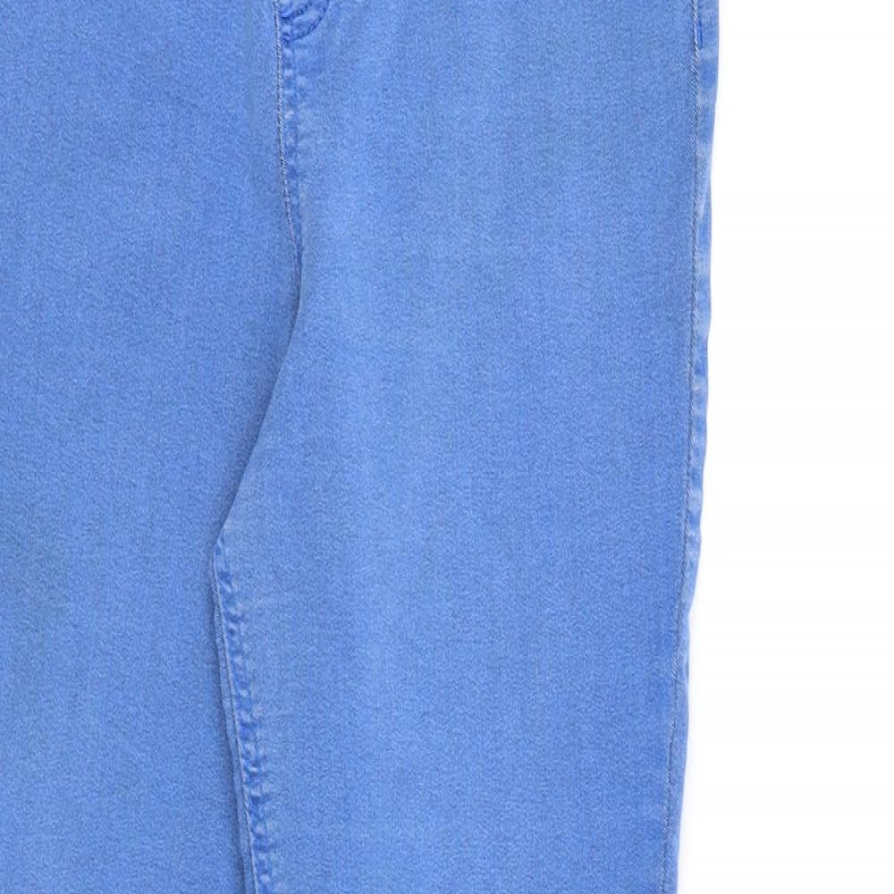 F&F Womens Blue  Denim Jegging Jeans Size 14 L28 in - Skinny Jeans