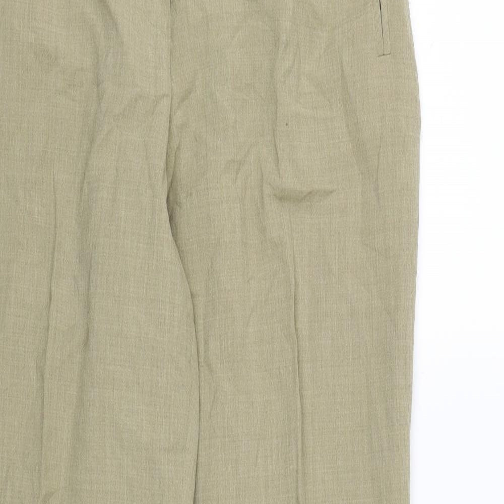 Preworn Womens Green  Canvas Trousers  Size 10 L27 in