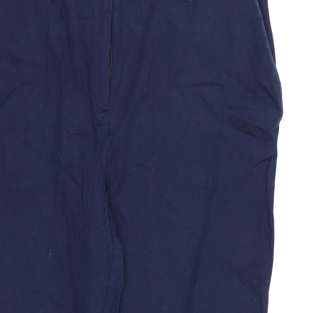 Atmosphere Womens Blue   Cropped Trousers Size 14 L21 in