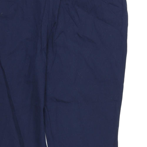 Atmosphere Womens Blue   Cropped Trousers Size 14 L21 in