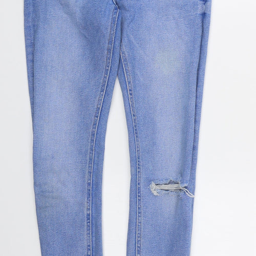 Denim CO. Womens Blue  Denim Skinny Jeans Size 6 L26 in - Skinny Jeans