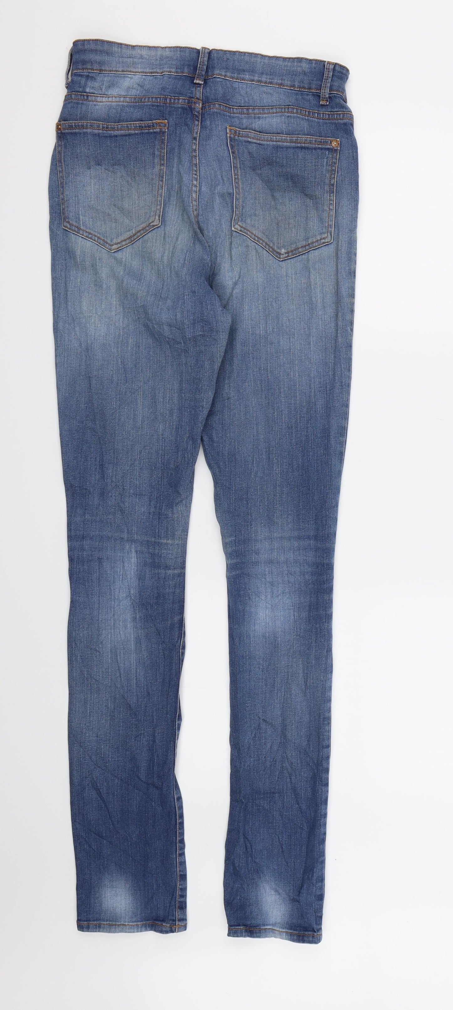 ESMARA Womens Blue  Denim Skinny Jeans Size 12 L32 in - Skinny Jeans