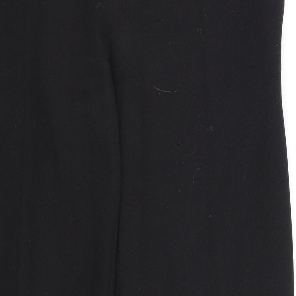 Atmosphere Womens Black  Rayon Dress Pants Trousers Size 10 L30 in