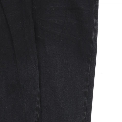 Denim 24/7 Womens Black  Denim Skinny Jeans Size 10 L29 in