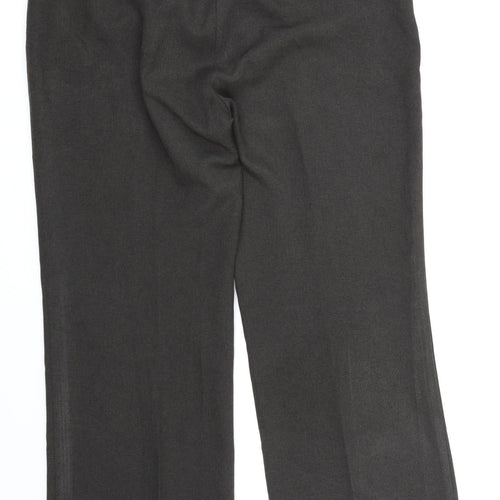 Dorothy Perkins Womens Green  Rayon Dress Pants Trousers Size 14 L25 in