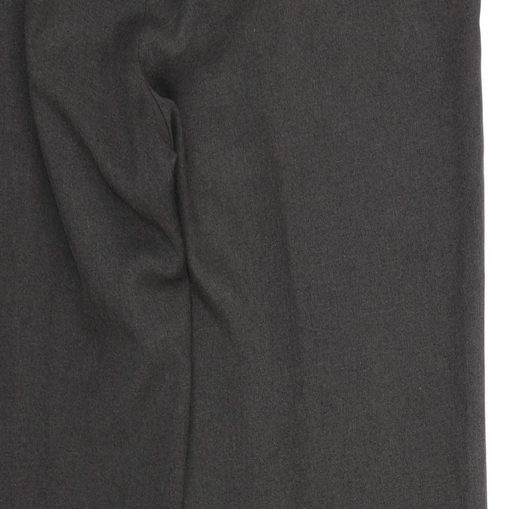 Dorothy Perkins Womens Green  Rayon Dress Pants Trousers Size 14 L25 in
