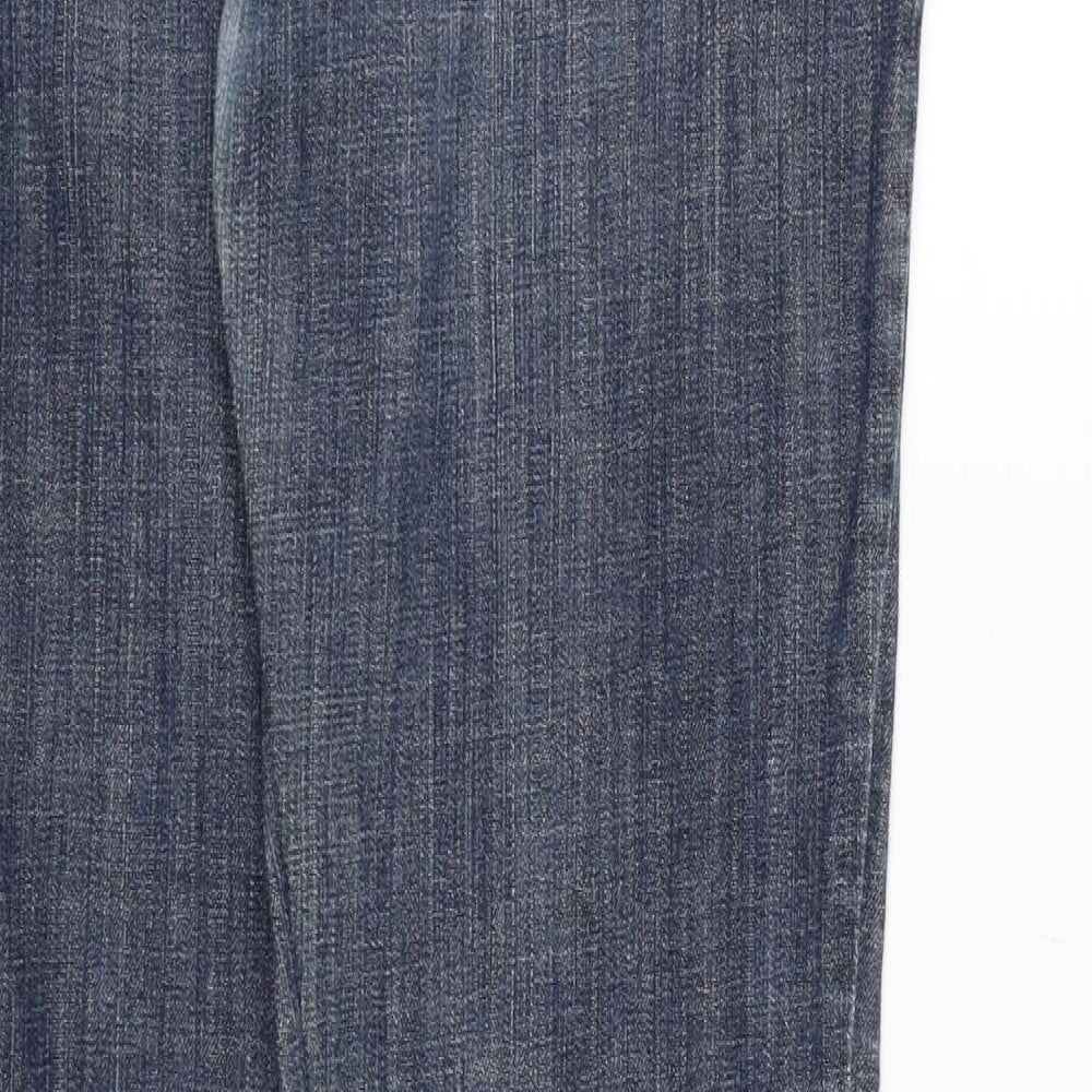 NEXT Womens Blue  Denim Skinny Jeans Size 14 L31 in