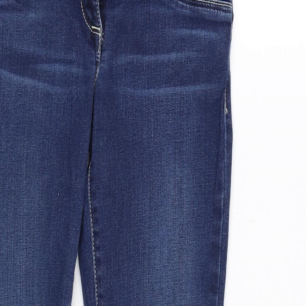 NEXT Womens Blue  Denim Skinny Jeans Size 6 L26 in