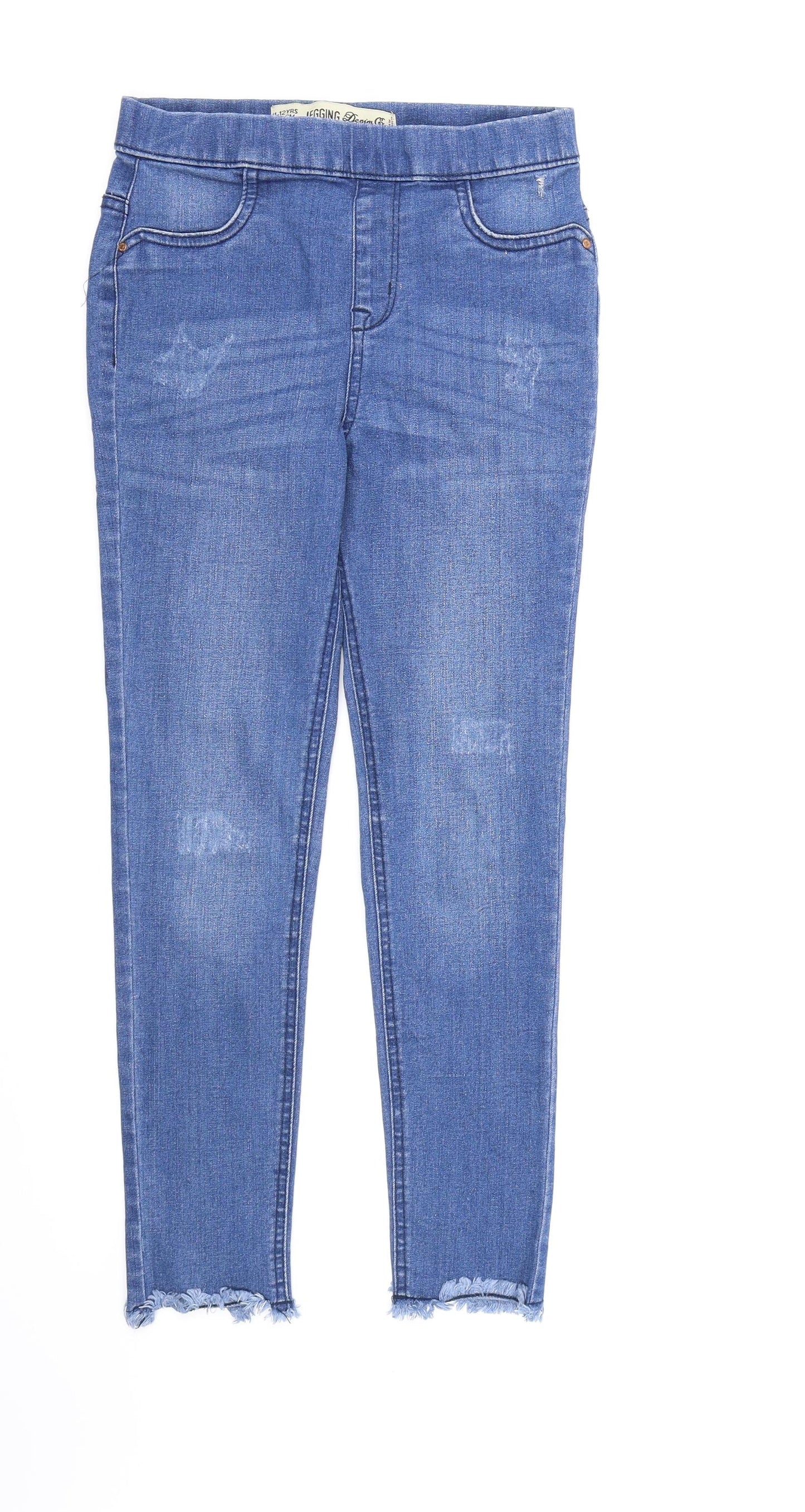 Denim CO. Girls Blue  Denim Jegging Jeans Size 11-12 Years