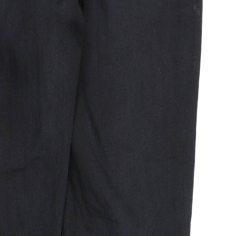 George Womens Black  Denim Skinny Jeans Size 12 L28 in