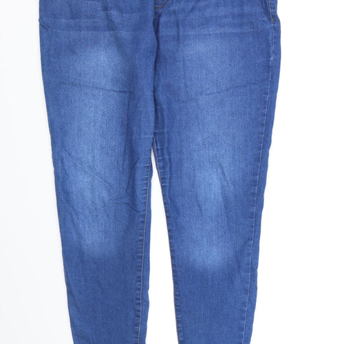 Dorothy Perkins Womens Blue  Denim Jegging Jeans Size 16 L30 in