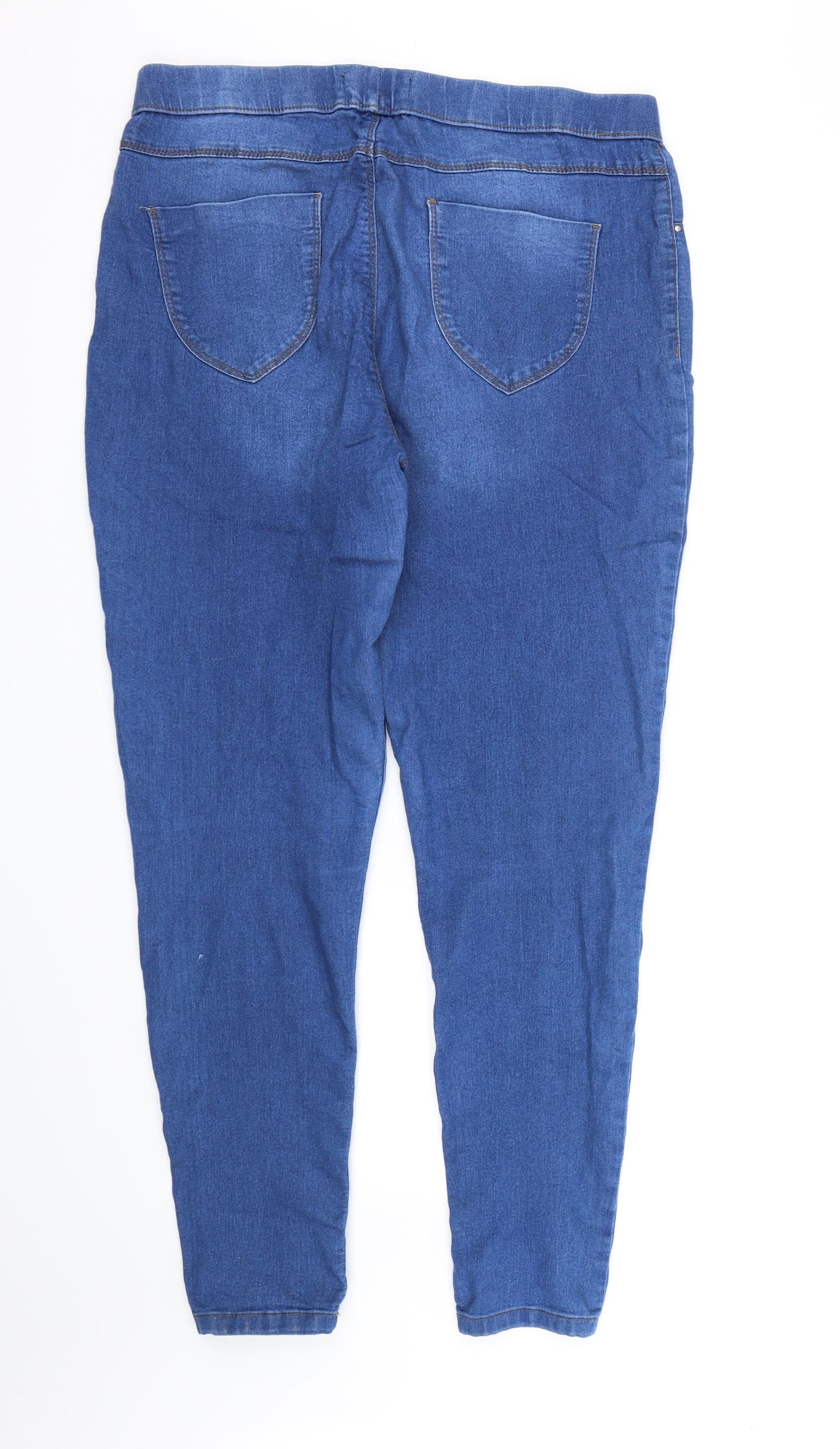 Dorothy Perkins Womens Blue  Denim Jegging Jeans Size 16 L30 in