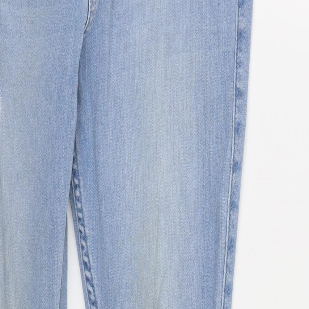 Hollister Womens Blue  Denim Skinny Jeans  L28 in - Ripped Jeans