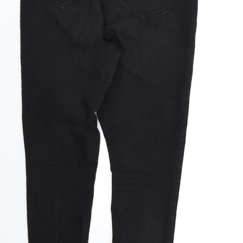 Papaya Womens Black  Denim Jegging Jeans Size 12 L28 in