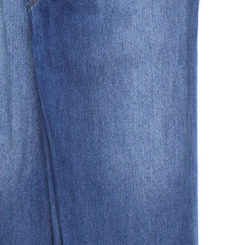 Papaya Womens Blue  Denim Straight Jeans Size 8 L30 in