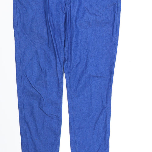 Denim CO. Womens Blue  Denim Skinny Jeans Size 12 L30 in