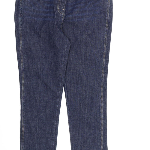 George Womens Blue  Denim Straight Jeans Size 10 L24 in