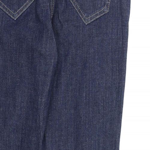 George Womens Blue  Denim Straight Jeans Size 10 L24 in
