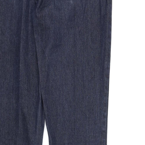 New Look Womens Blue  Denim Bootcut Jeans Size 14 L31 in