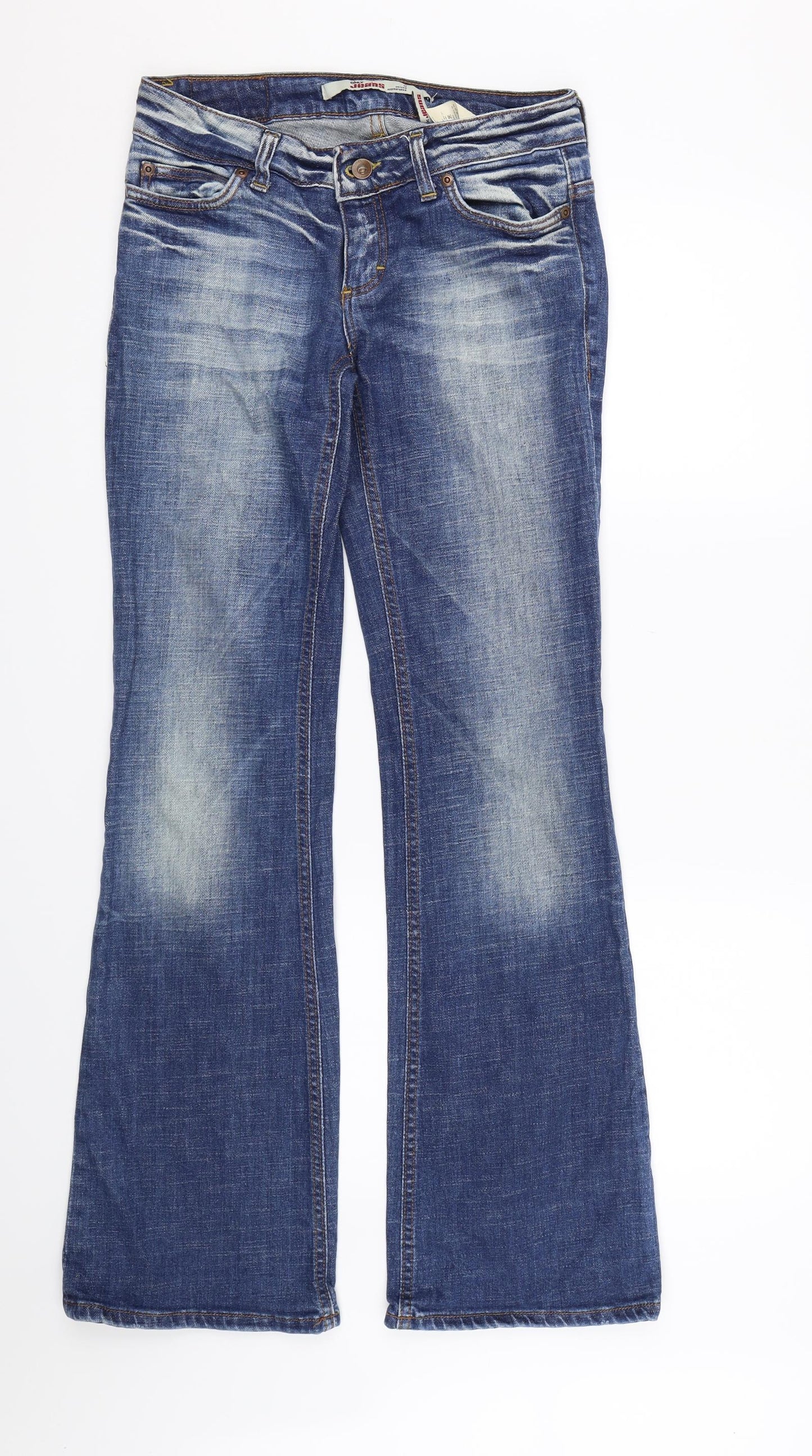 Only Jeans Mens Blue  Denim Bootcut Jeans  L34 in