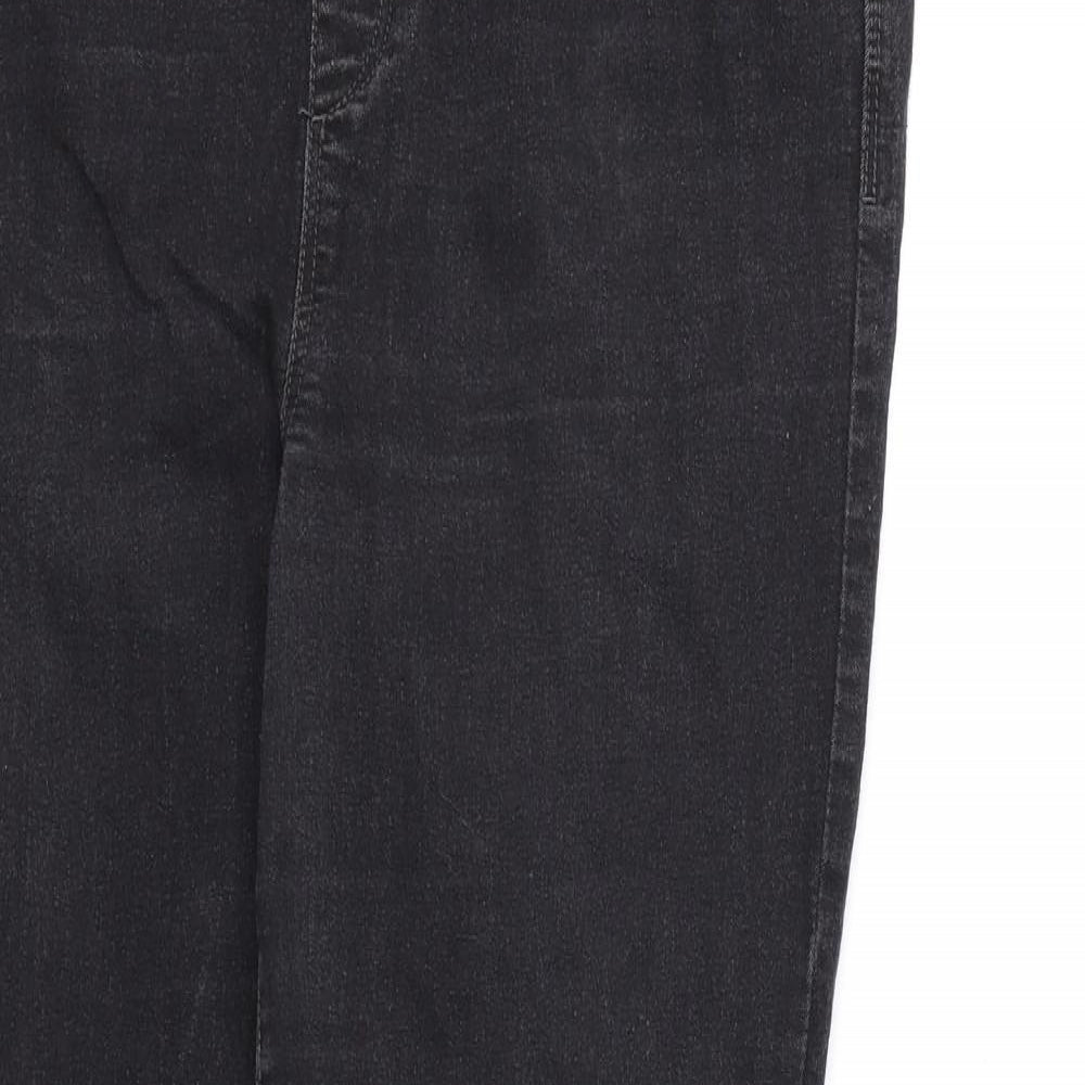 Pep&co Womens Black  Denim Jegging Jeans Size 14 L28 in
