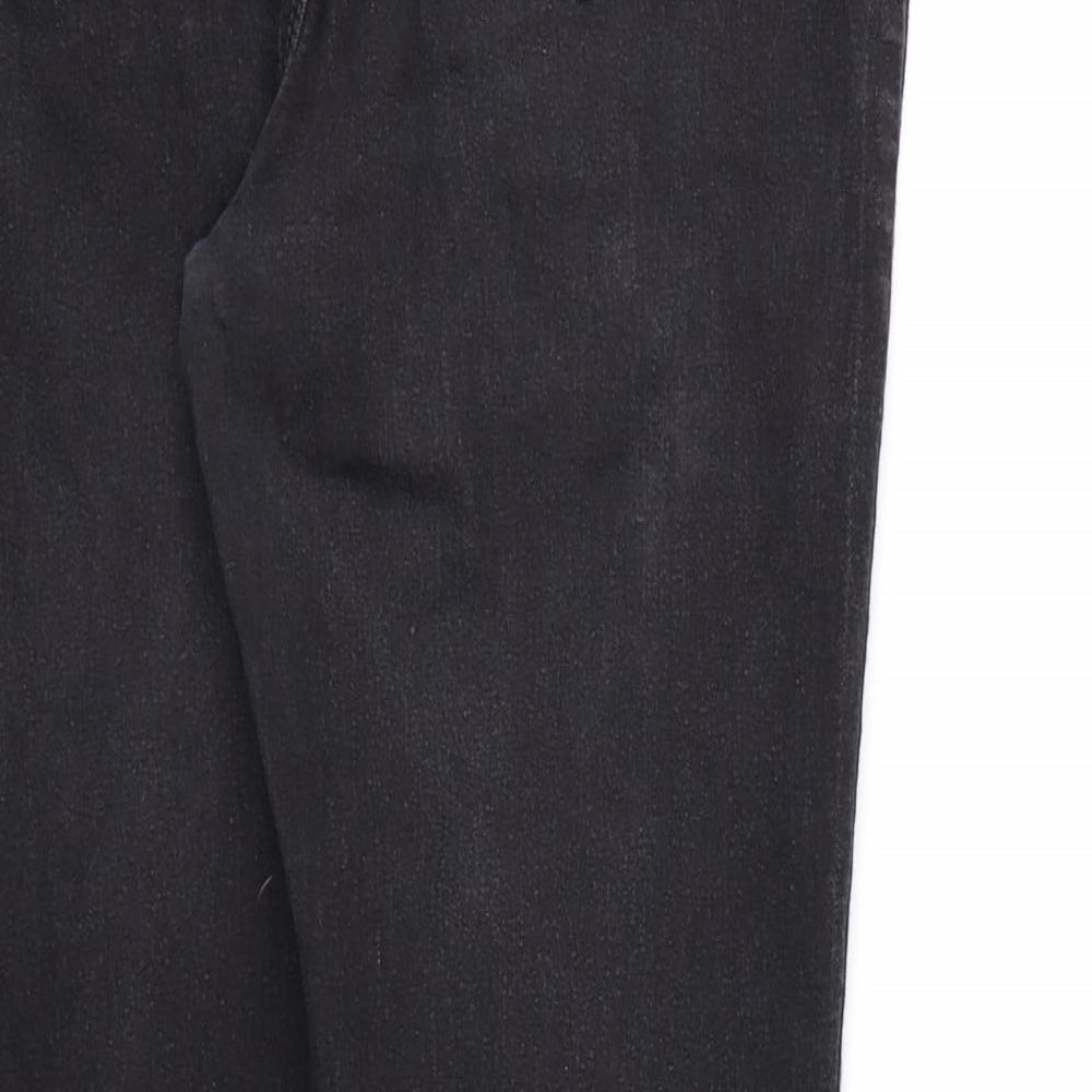 Pep&co Womens Black  Denim Jegging Jeans Size 14 L28 in