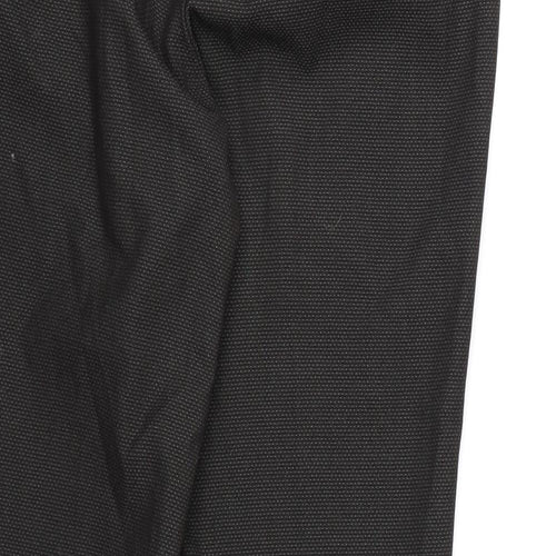 NEXT Womens Black  Rayon Dress Pants Trousers Size 12 L28 in
