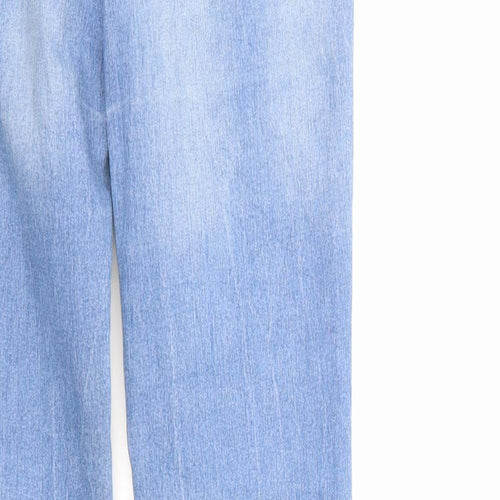 Peacocks Womens Blue  Denim Skinny Jeans Size 10 L30 in