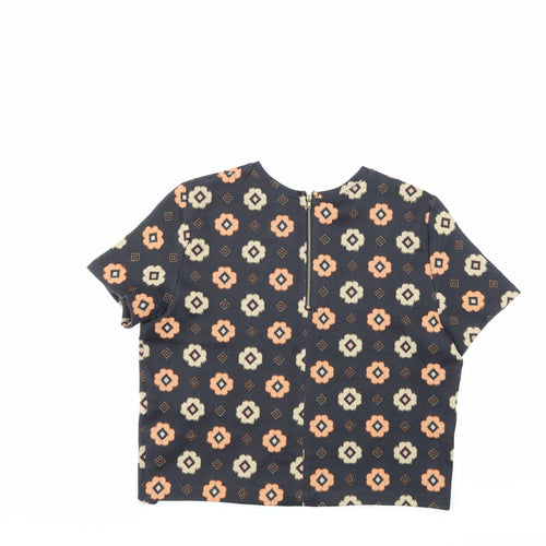 Miss Selfridge Womens Multicoloured Polka Dot  Basic Blouse Size 14