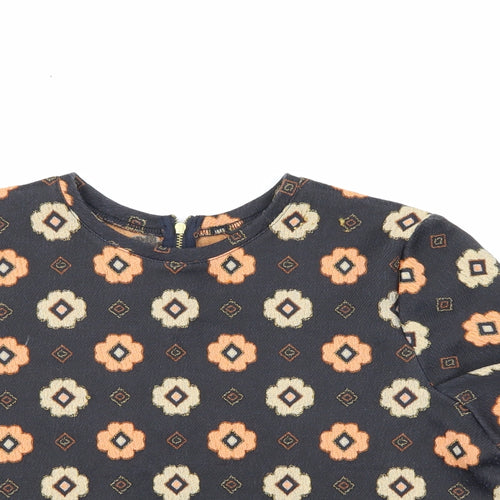 Miss Selfridge Womens Multicoloured Polka Dot  Basic Blouse Size 14