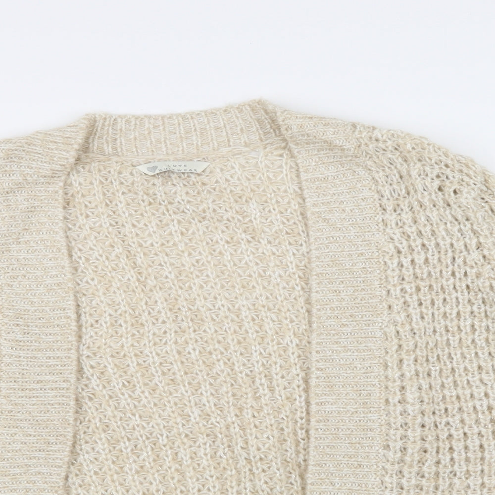 BHS Womens Ivory   Cardigan Jumper Size 16