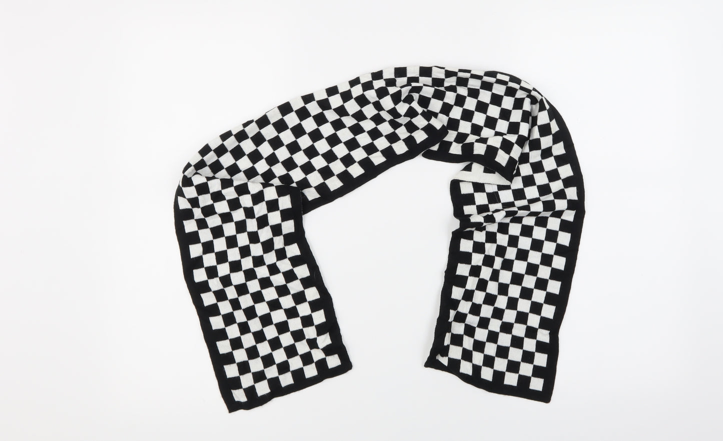 Preworn Unisex Multicoloured Plaids & Checks  Scarf  One Size