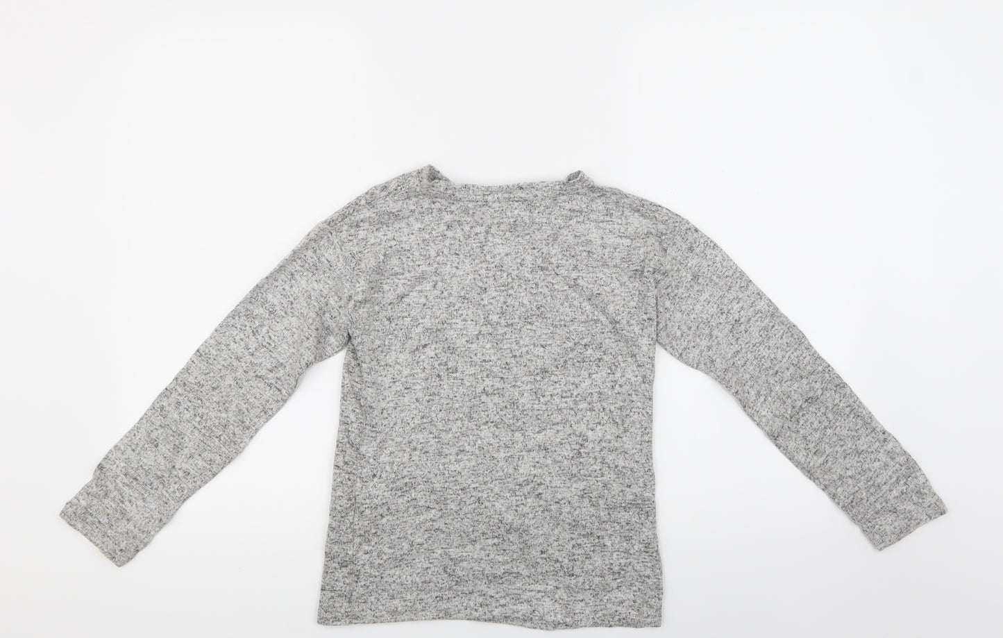 Primark Girls Grey   Pullover Jumper Size 10-11 Years
