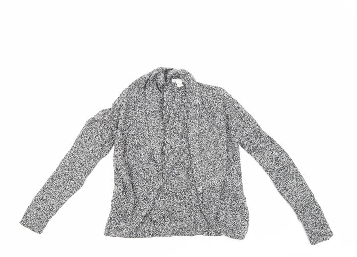 H&M Womens Grey Cardigan Jumper Size M