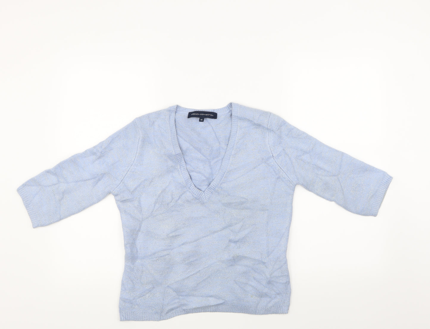 French Connection Womens Blue   Pullover Jumper Size S