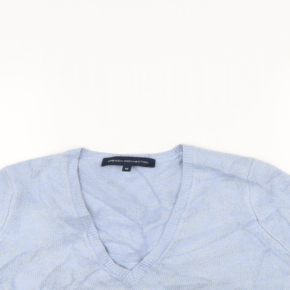 French Connection Womens Blue   Pullover Jumper Size S