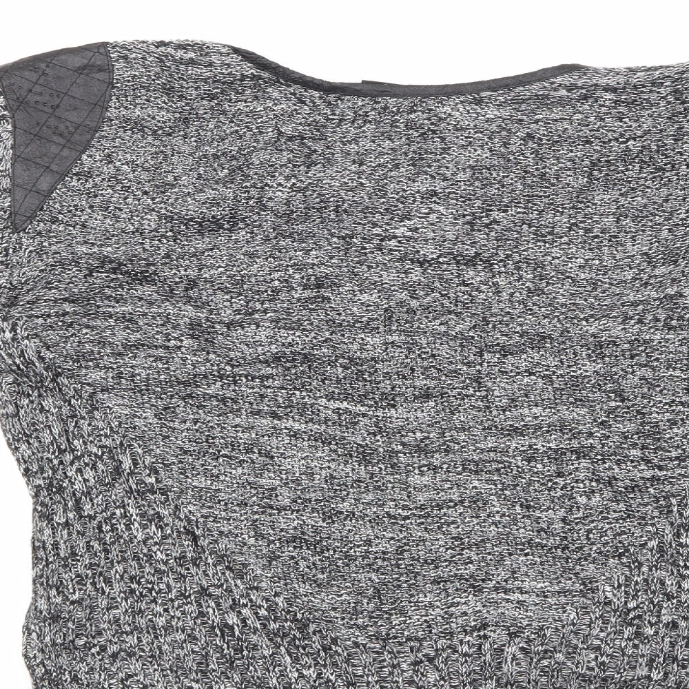 H&M Womens Grey   Full Zip Jumper Size M