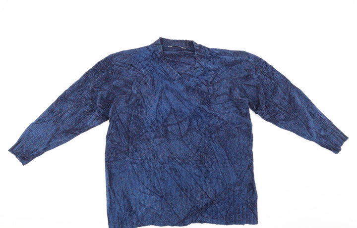 Instyle Womens Blue Pullover Jumper Size M