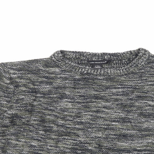 Cedar Wood State Mens Multicoloured   Pullover Jumper Size S