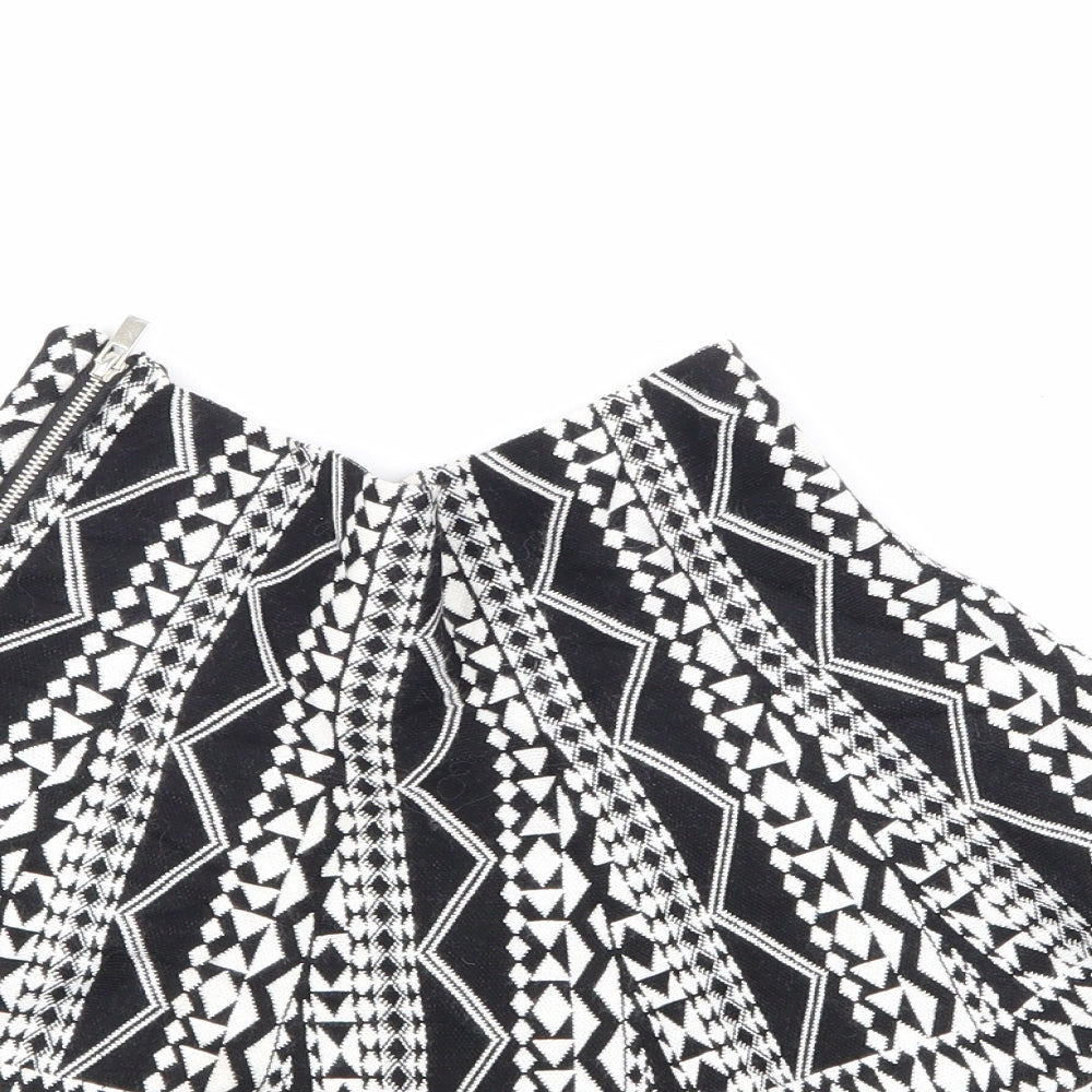 Atmosphere Womens Multicoloured Geometric  Flare Skirt Size 12