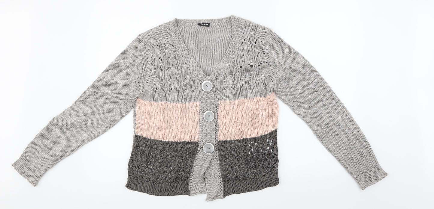 Gerry Weber Womens Multicoloured Striped  Cardigan Jumper