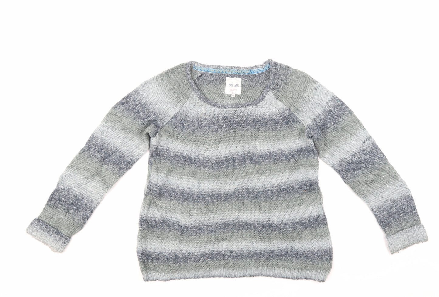 Faithful & True Womens Multicoloured Striped  Pullover Jumper Size 10