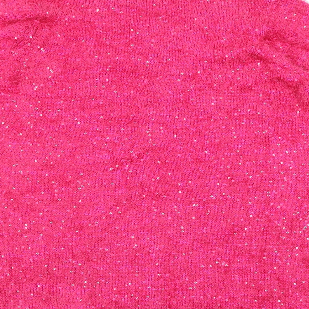 F&F Womens Pink   Pullover Jumper Size 12
