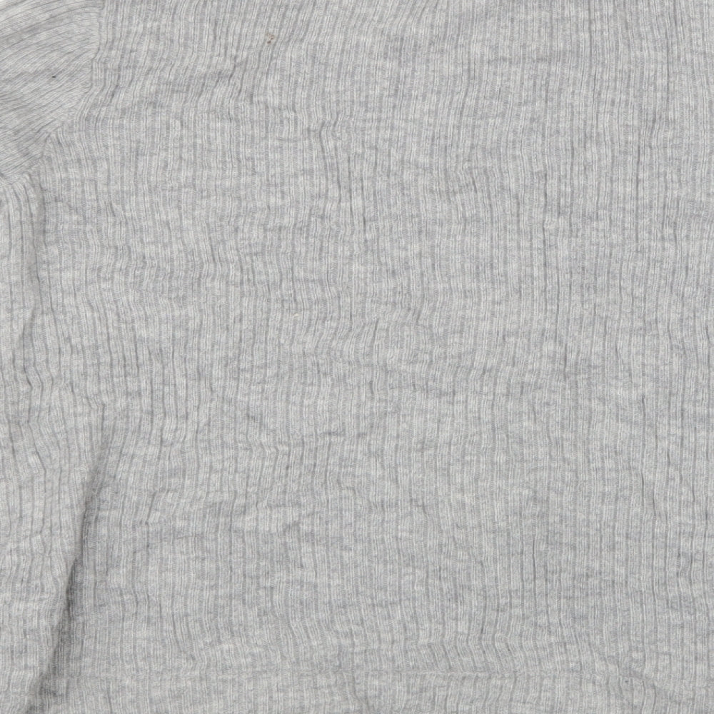 TOP SHOP Womens Grey   Pullover Jumper Size 10