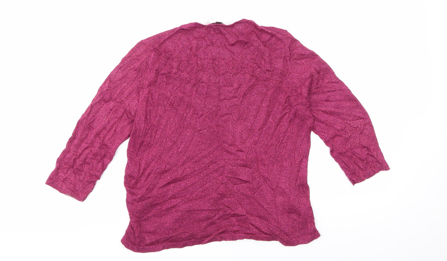 Eastex Womens Purple   Basic Blouse Size 14