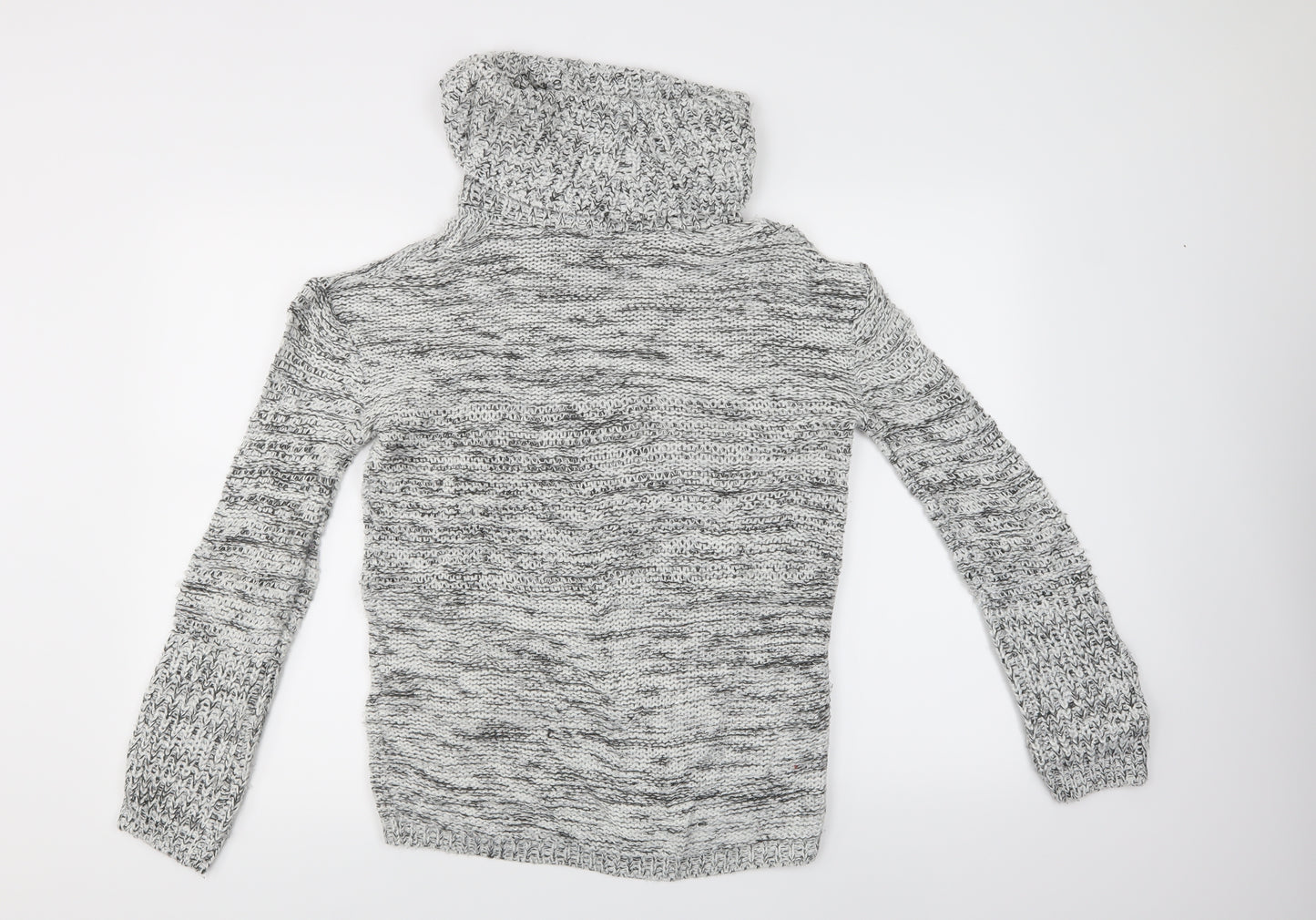 M&Co Womens Grey   Pullover Jumper Size M
