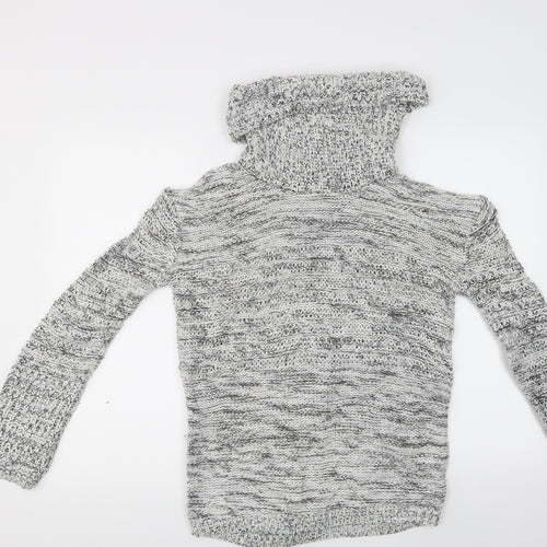 M&Co Womens Grey   Pullover Jumper Size M